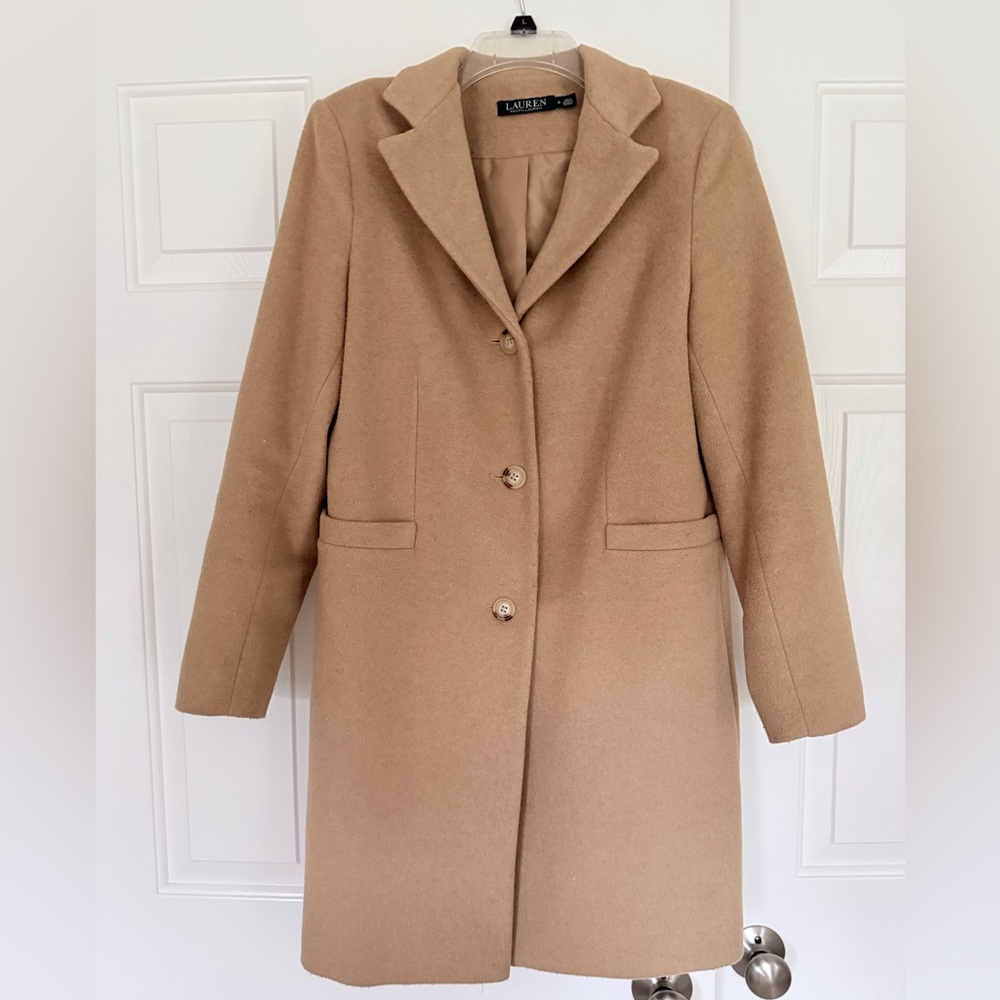 Ralph Lauren Camel Trench Coat